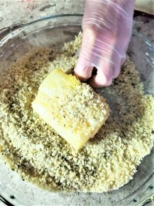 coating-the-cod-with-panko-breadcrumbs-best-parmesan-baked-crusted-cod-recipe