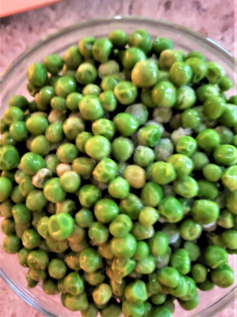 peas-thawing