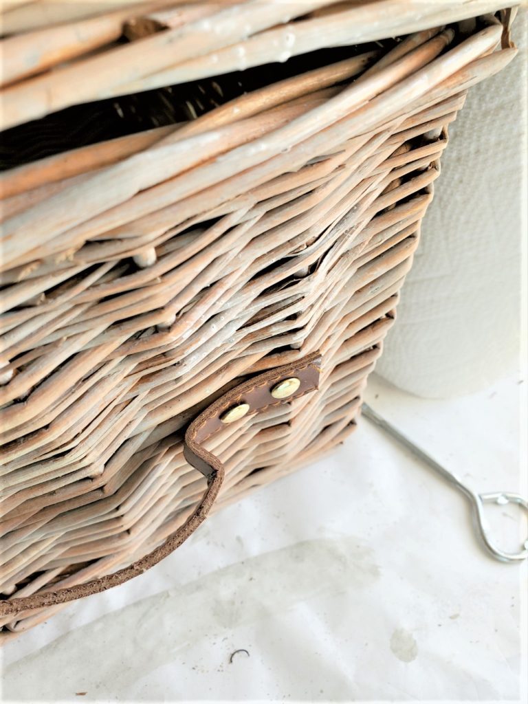 white-paint-added-to-basket-diy