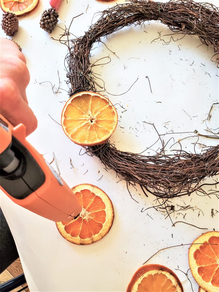 hot-gluing