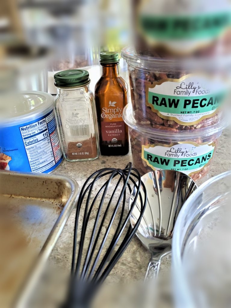 ingredients-cinnamon-sugar-vanilla-pecans