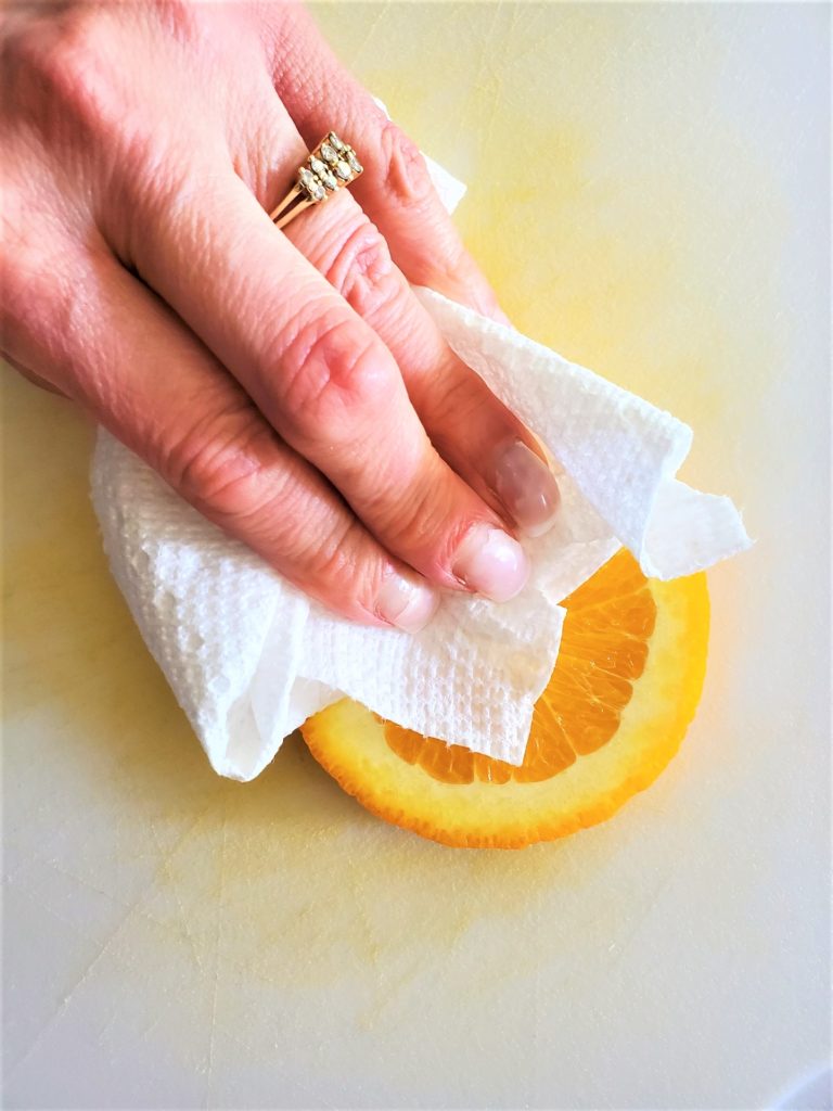 patting-dry-with-paper-towel