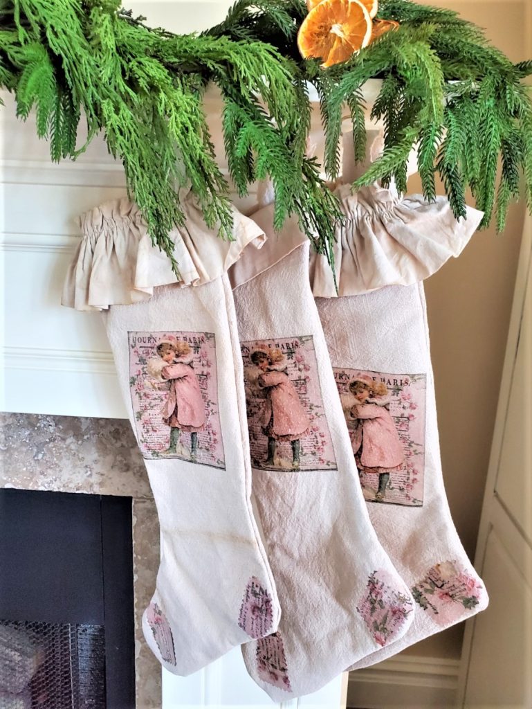 stockings-hanging-from-the-fireplace-old-fashioned-christmas