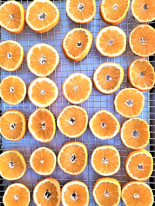slices before dried