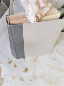 rubbing-in-wax