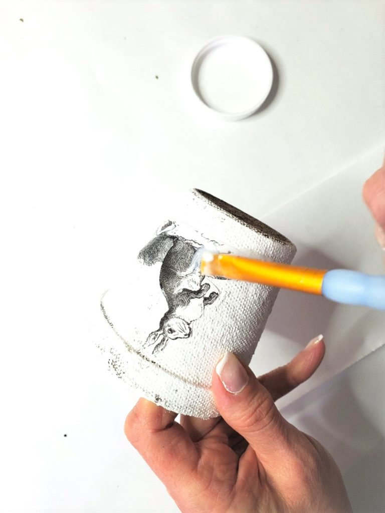 spring-peat-pot-treat-baskets-adding-mod-podge-over-image