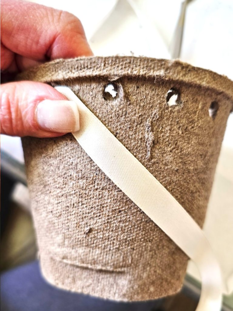 ribbon-to-add-to-holes-punched-in-the-peat-pot