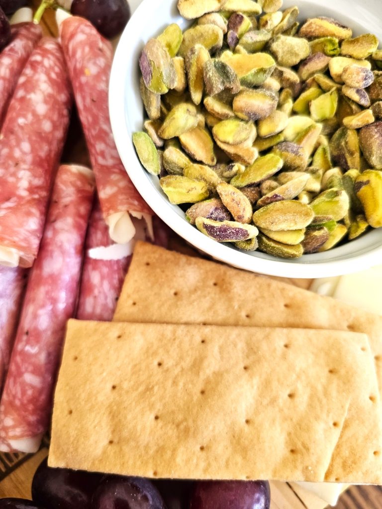 pistachios-salami