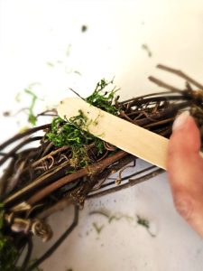 holding-moss-to-set-with-popsicle-stick