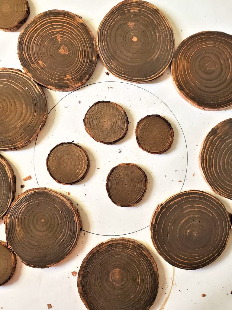 wood-rounds-stained