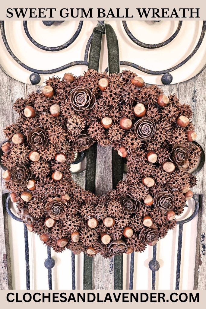SWEET GUM WREATH PIN