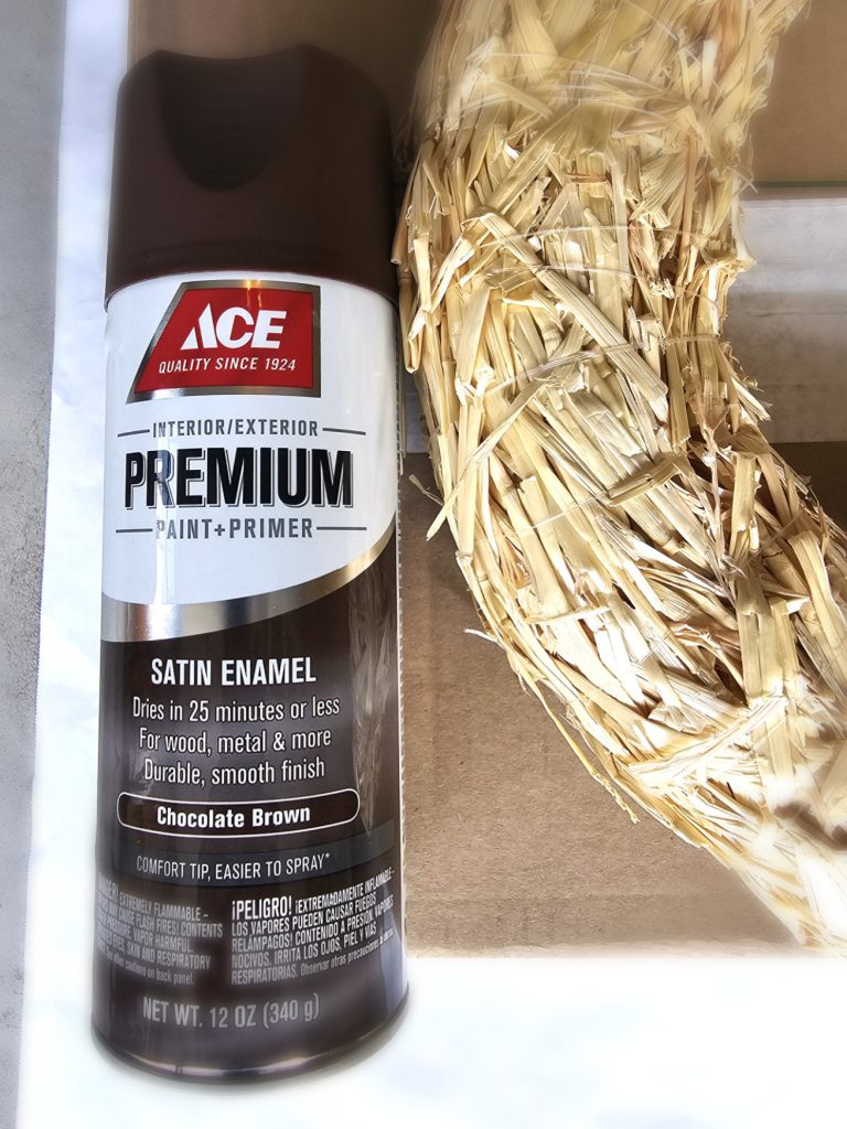 brown-paint-wreath