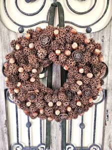 wreath-hanging