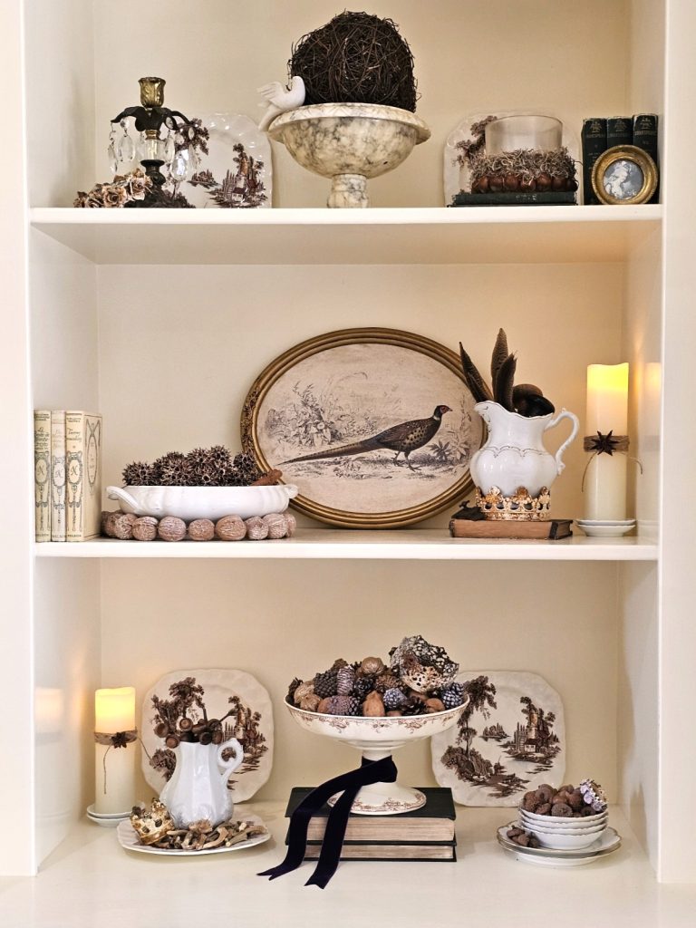 early-fall-decorating-ideas-for-a-cozy-home-now-bookcase