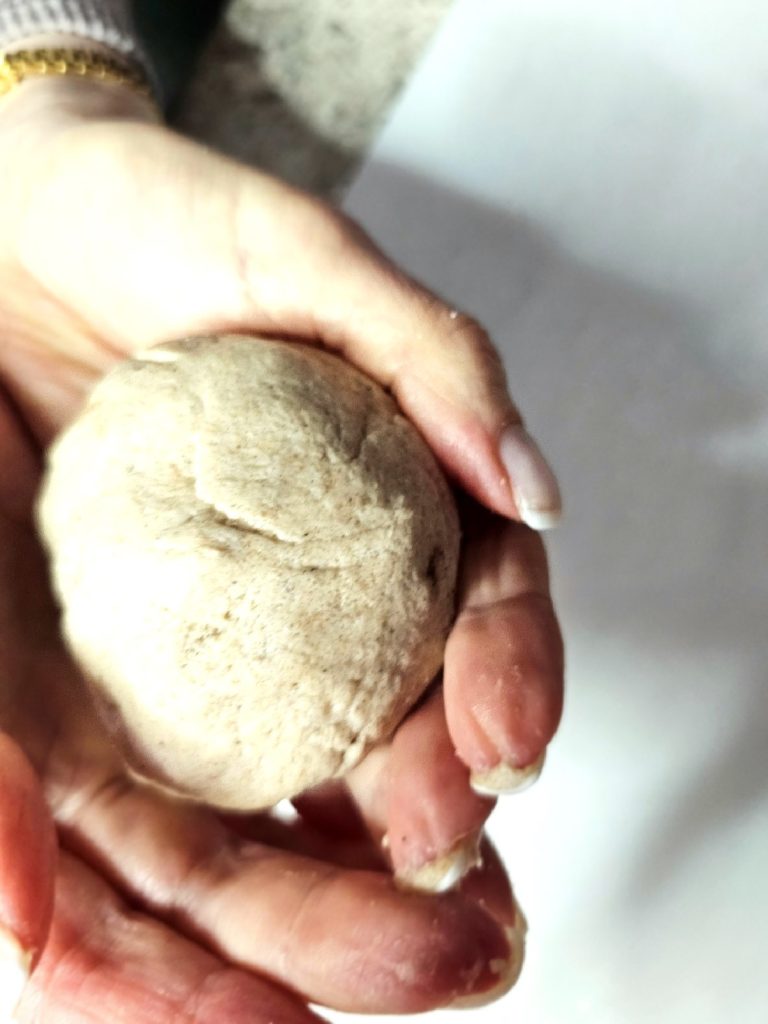 diy-pumpkin-spice-salt-dough-recipe-easy-fall-craft-dough-finished-being-kneaded