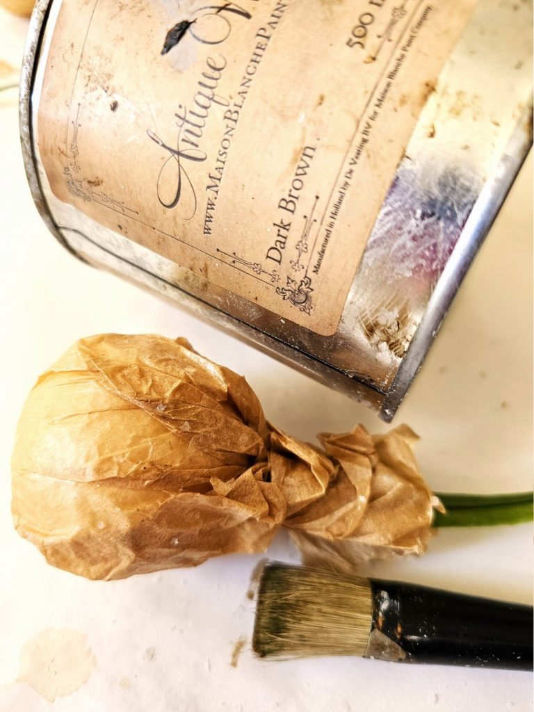 brown-wax-bulb-stencil-brush