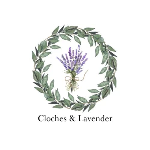 Cloches and Lavender logo