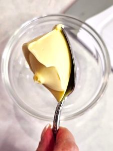 10-minute-sage-butter-sauce-recipe-spoon-with-soft-butter-for-flavored-butter