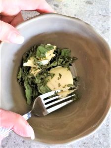 making-sage-butter-for-under-breast-skin