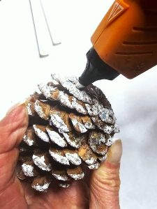 me-adding-glue-to-the-pine-cone