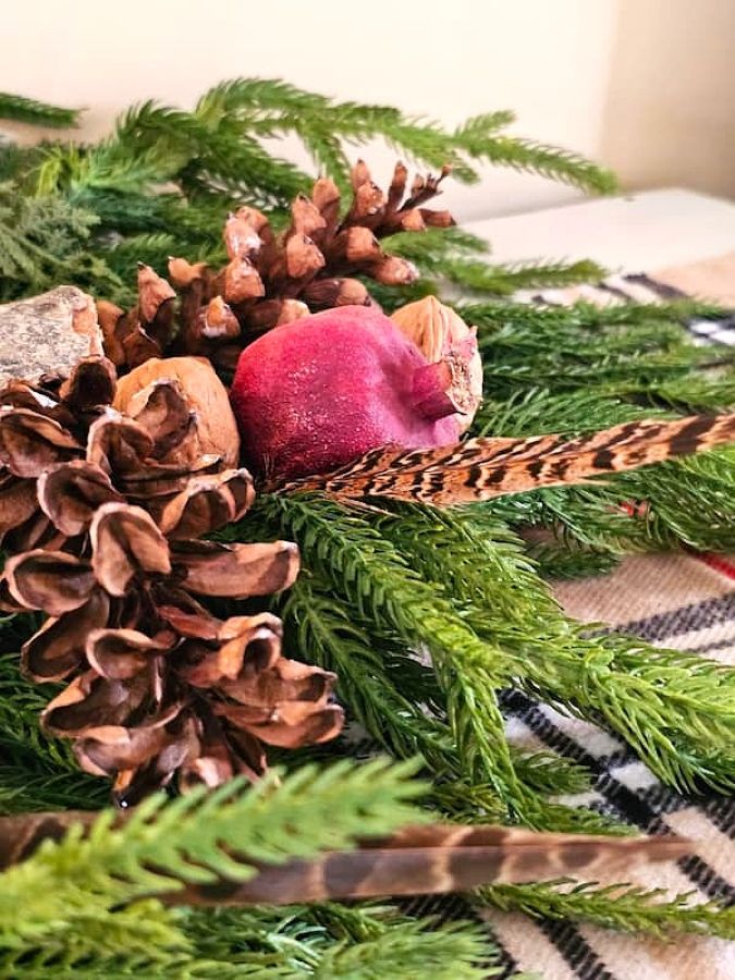 how-to-make-birch-log-candle-holder-for-decor-close-look-at-greens-and-details-featured-image